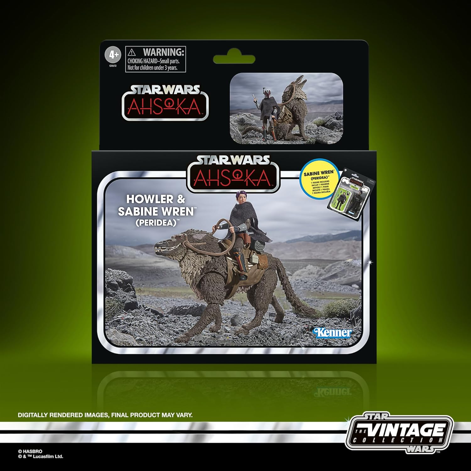 Star Wars the Vintage Collection Howler & Sabine Wren (Peridea), Star Wars: Ahsoka 3.75 Inch Collectible Action Figure 2-Pack image number 6