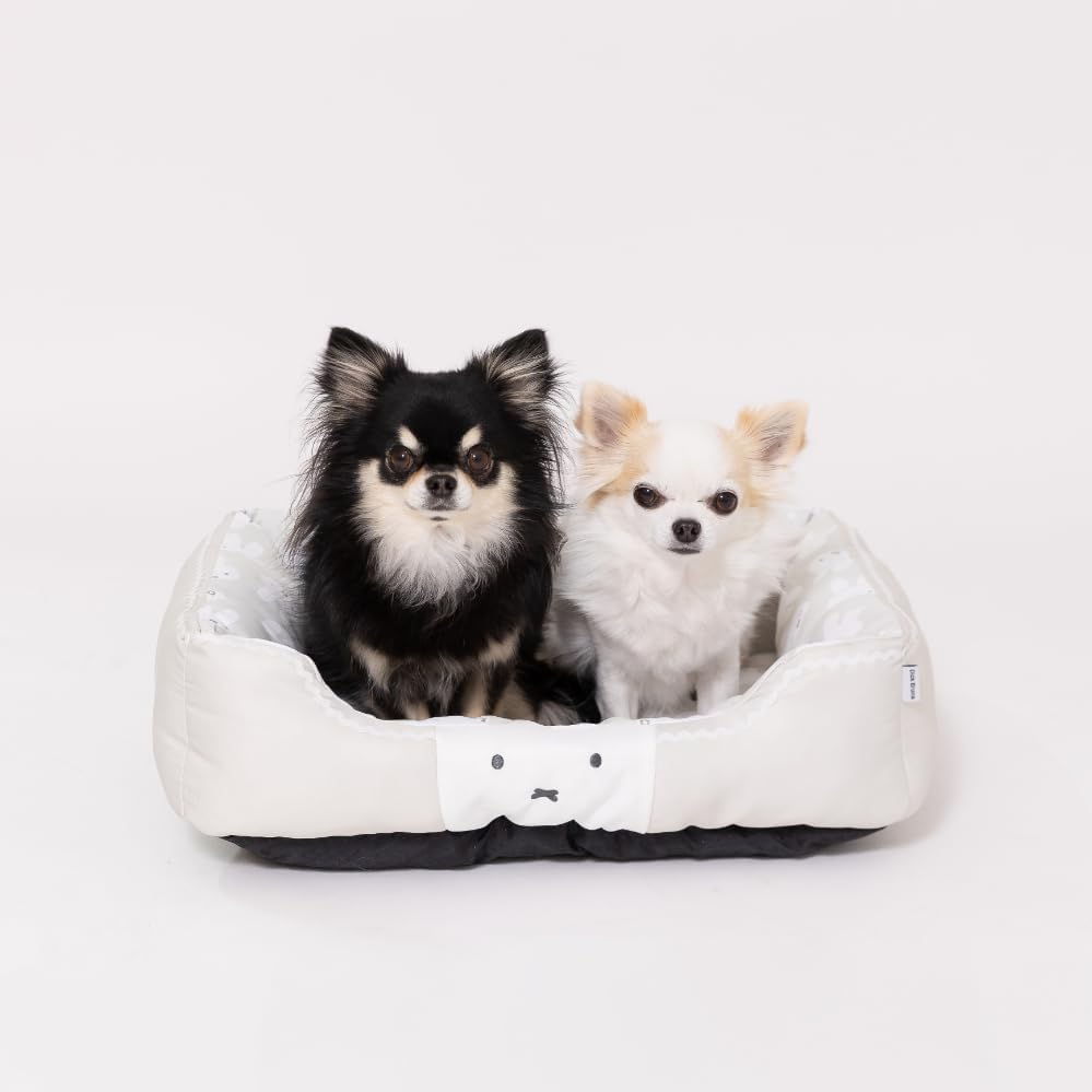 Three Arrows Miffy Face School Sofa for Dogs and Cats, Gray image number 2