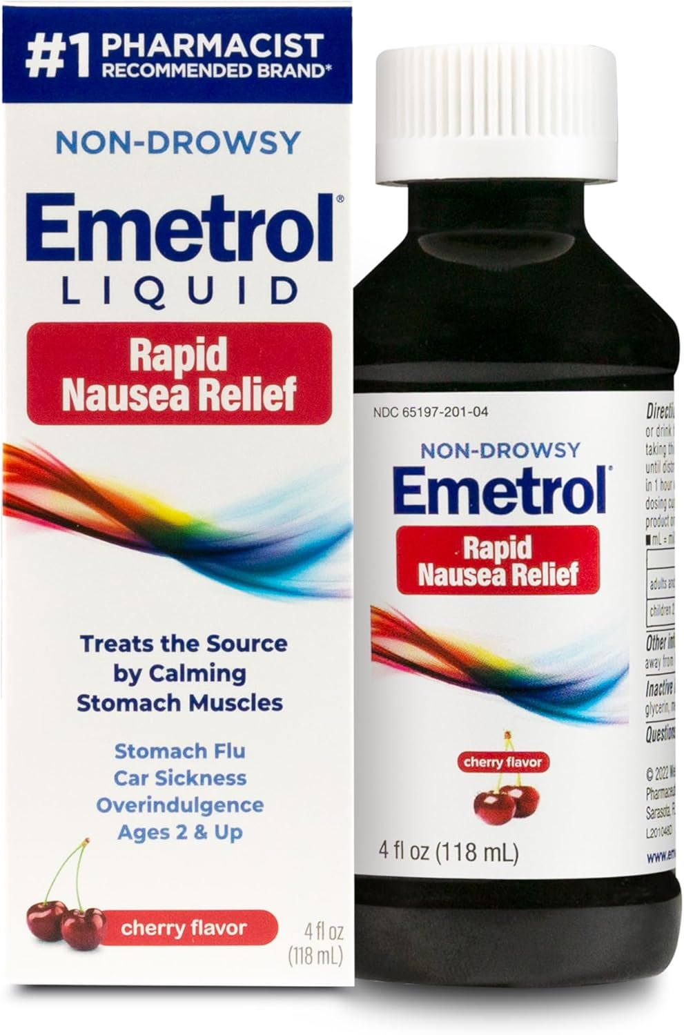 Emetrol for Nausea & Upset Stomach Cherry 4 Oz image number 5