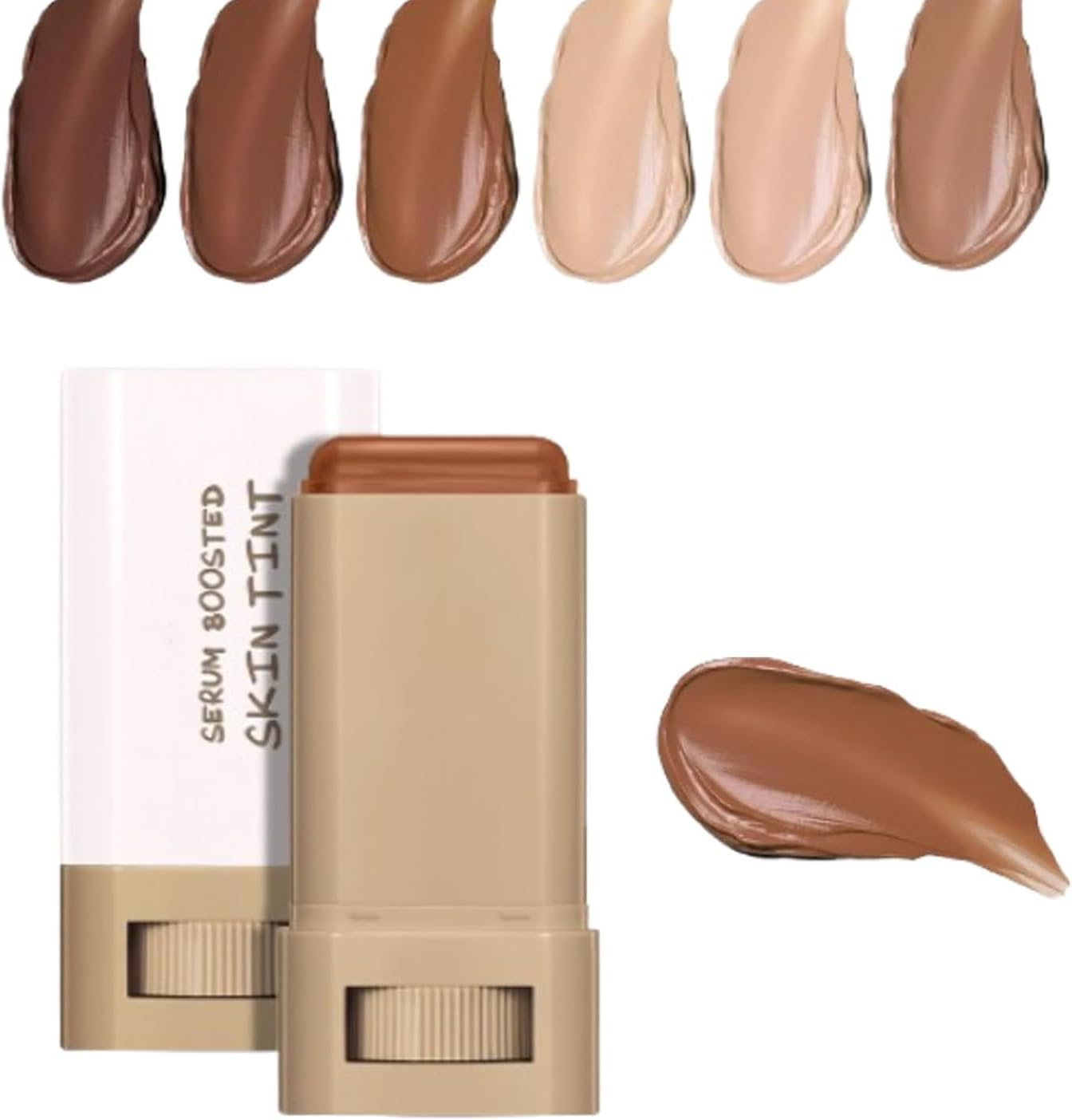 Skween Serum Boosted Hydration Beauty Balm, Splendor Skin Tint, Skween Skin Tint Stick, Foundation Face Stick for Women Hydrates (06#)