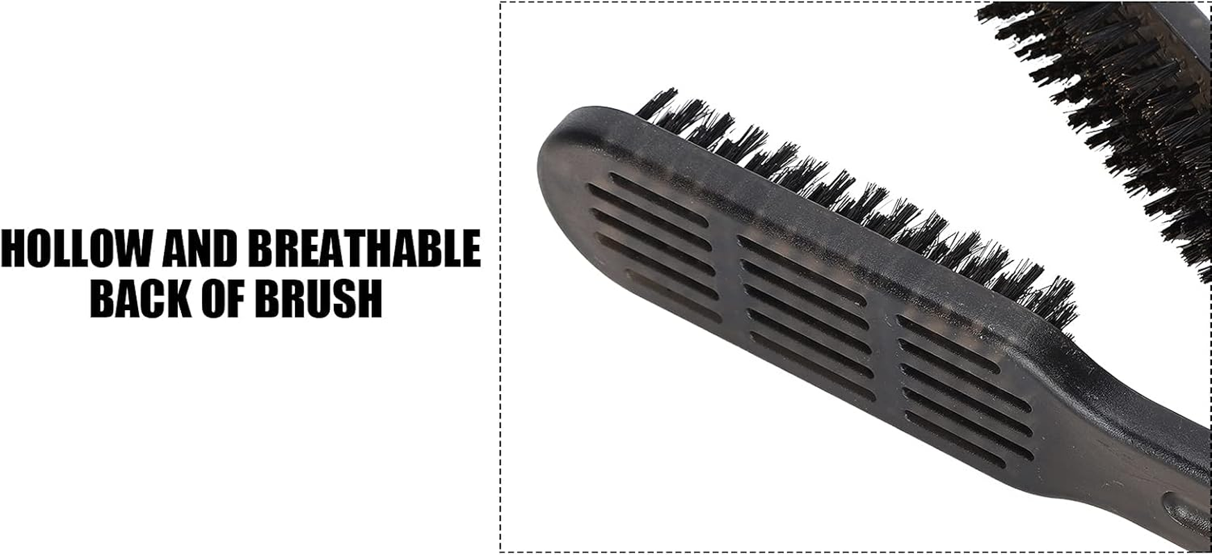 Hair Straightener Brush, Anti‑Static Styling Comb with Springs, Soft Bristles, Heat Resistant Material, Breathable Design, Ergonomic Handle for DIY Salon image number 6