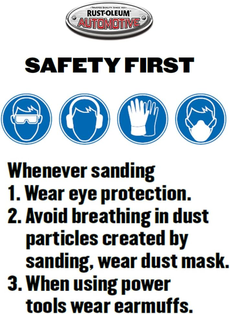 Rust-Oleum Automotive 80 Grit Velcro Orbital Sanding Disc image number 2