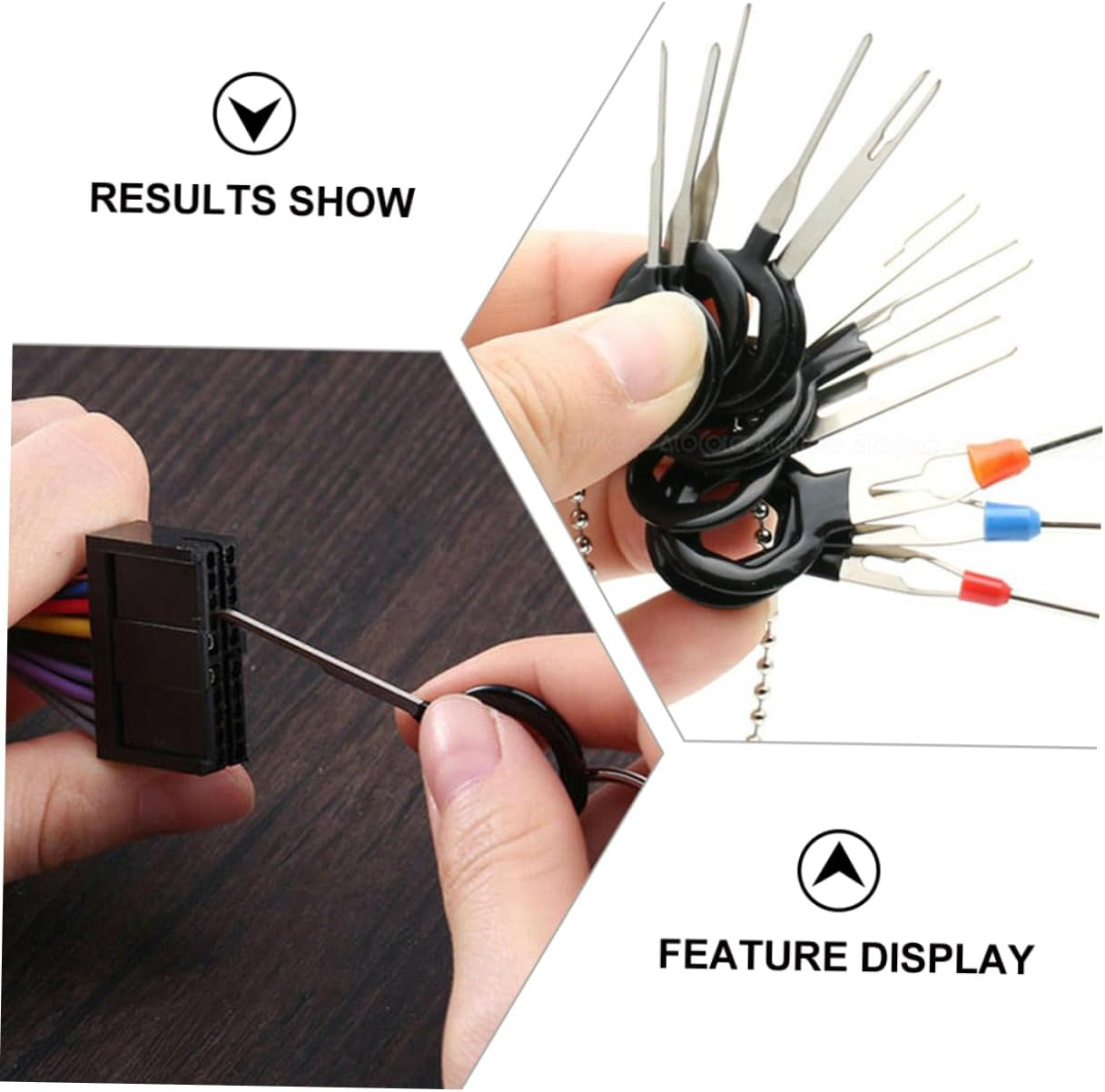 PLAFOPE 82Pcs Terminal Tool Kit Lightweight Wire Connector Pin Extractor for Easy Release and Safe Use Automotive Applications image number 2