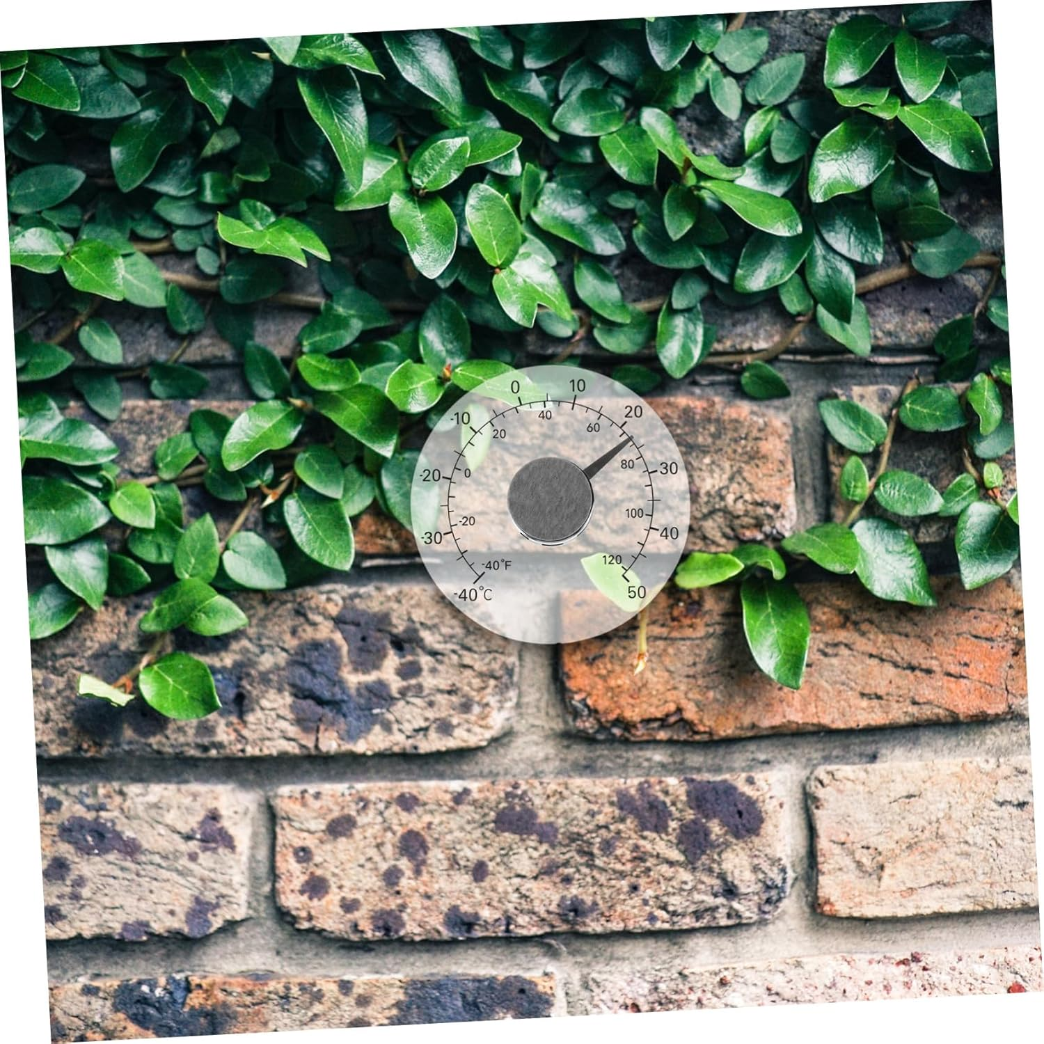 NOLITOY Adhesive Window Thermometer for Indoor Outdoor Use Temperature for Garden Greenhouse Nursery Office Easy-Mount Temperature Gauge image number 4