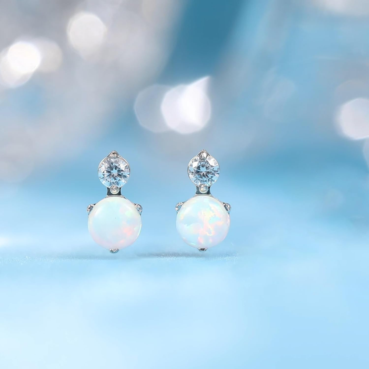 Limerencia Hypoallergenic G23 Implant Grade Titanium Screw Back Earrings Tragus 20G Helix F136 Piercing Post for Girls' Sensitive Ears Cartilage image number 2