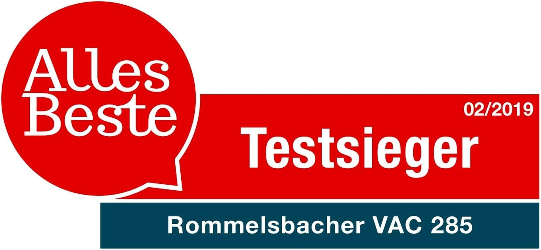 ROMMELSBACHER Vacuum Sealer VAC 285 &ndash; Suction Capacity 9 Litres/Min, One-Hand Operation, for Long-Term Operation, Fully Automatic Vacuum Sealing & Sealing, 2 Sealing Times, for Films up to 30 Cm Wide image number 4