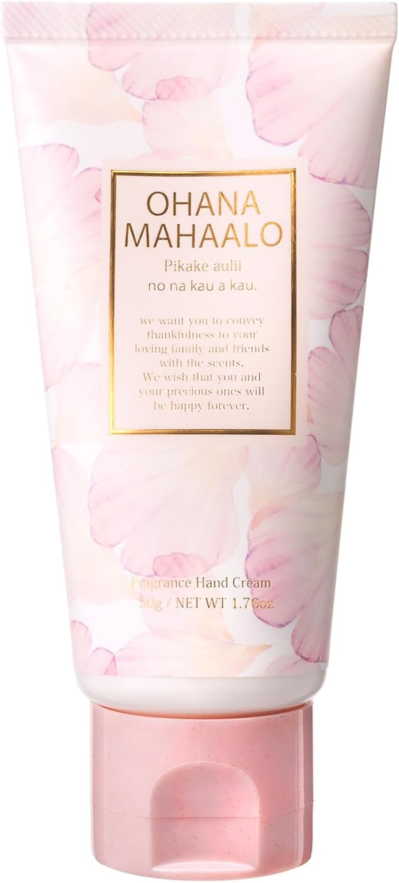 Ohana Mahalo Fragrance Hand Cream, Pikake, Aury, 1.8 Oz (50 G), OHANA MAHAALO Hand Cream