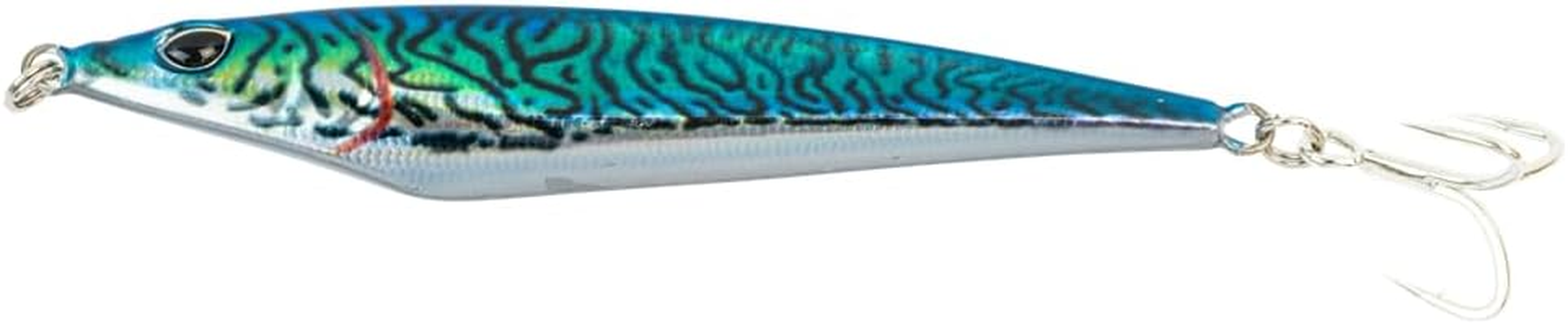 Nomad Design Ridgeback 15 LC 15G - 1/2Oz Lures - Casting Metals Inshore Hard Lure Casting SGM - Silver Green Mackerel 15G