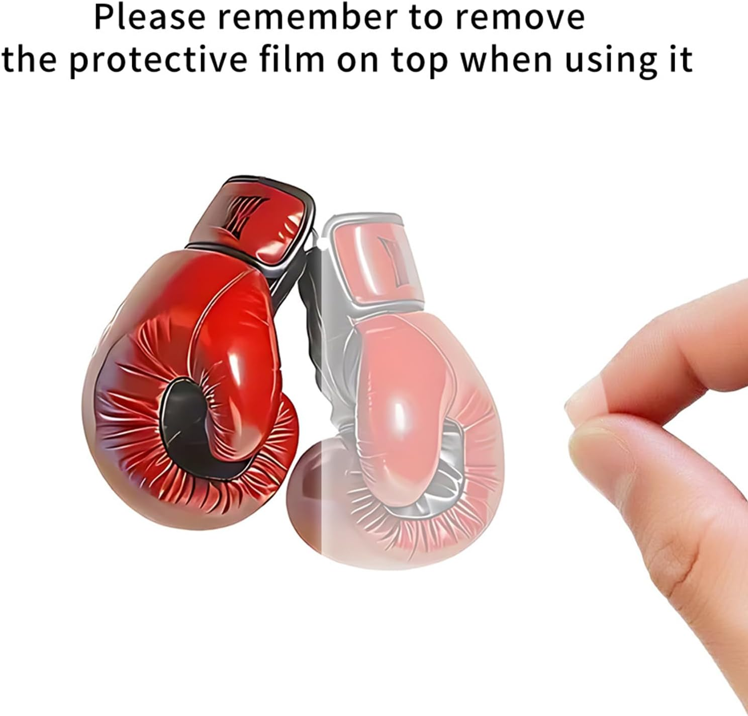 Boxing Gloves Charm Keyring - Bag Charm Ornament Boxing Gloves Shaped,Exquisite Creative Accessories for Adults Teen Kids Friends Car Ornament Decoration image number 6