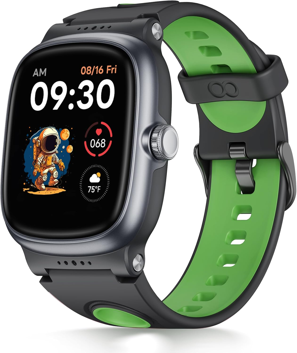 Kids Smart Watch for Boys Girls, Fitness Activity Tracker Watch with Sleep Monitor,Waterproof Pedometer,20 Sports Modes,Calories Counte (Black) image number 5