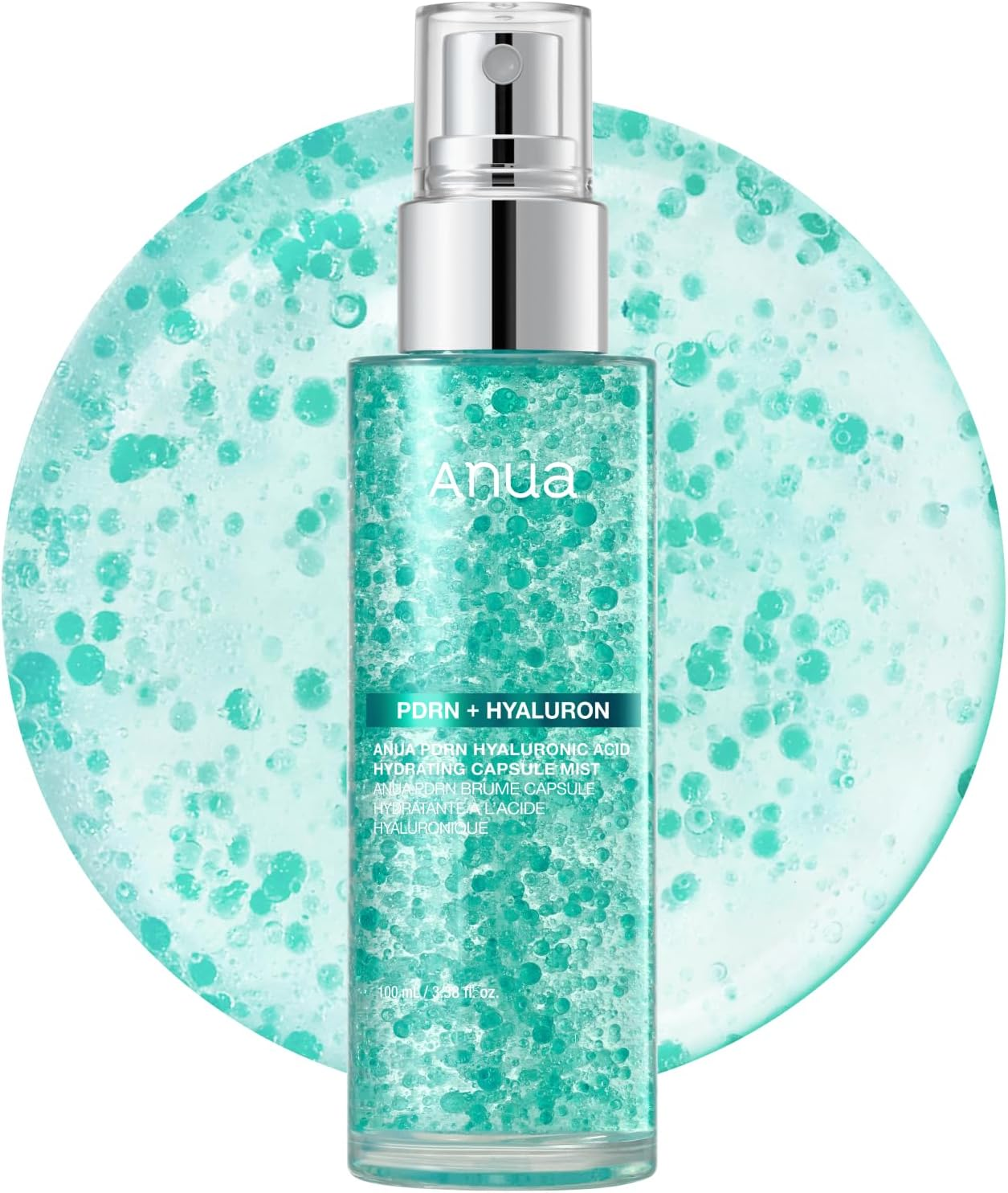 Anua Salmon DNA PDRN Serum Spray,Texture Revive Spray, Easy&Quick for the Glass Skin, Early Plumpness&Hydrating,Firming Facial Spray, Rejuvenating Skin, Reverse Micelle Structure, Korean Skincare image number 1