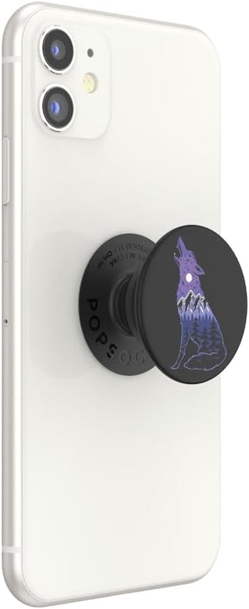 POPSOCKETS Pop Grip Holder for Phone & Tablet (Genuine) - Howl You Doin' - Ultra Blue image number 5