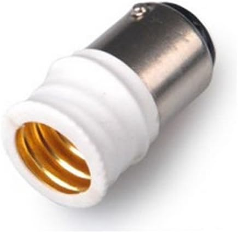 2X B15/BA15D to E14 Adaptor Lamp Holder Light Bulbs Converter Holder German image number 4