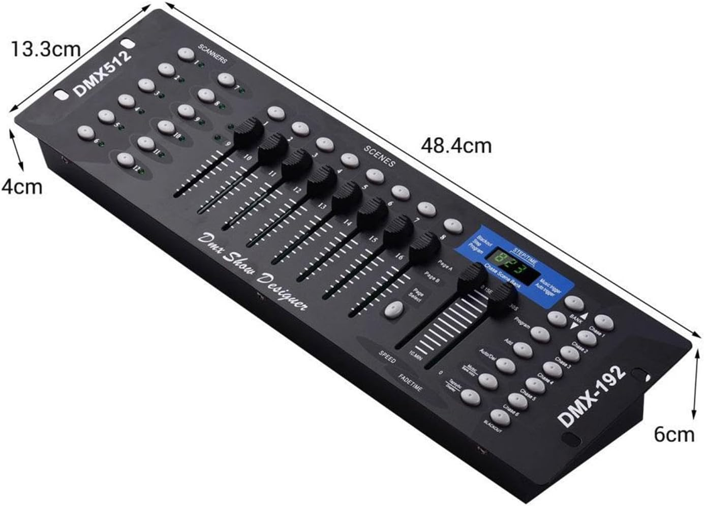 Kowaku Lighting Mixer Board Console Operator Console Controller Dmx 192 Dmx 512 DJ Light Controller for Djs Bars Moving Head Light image number 3