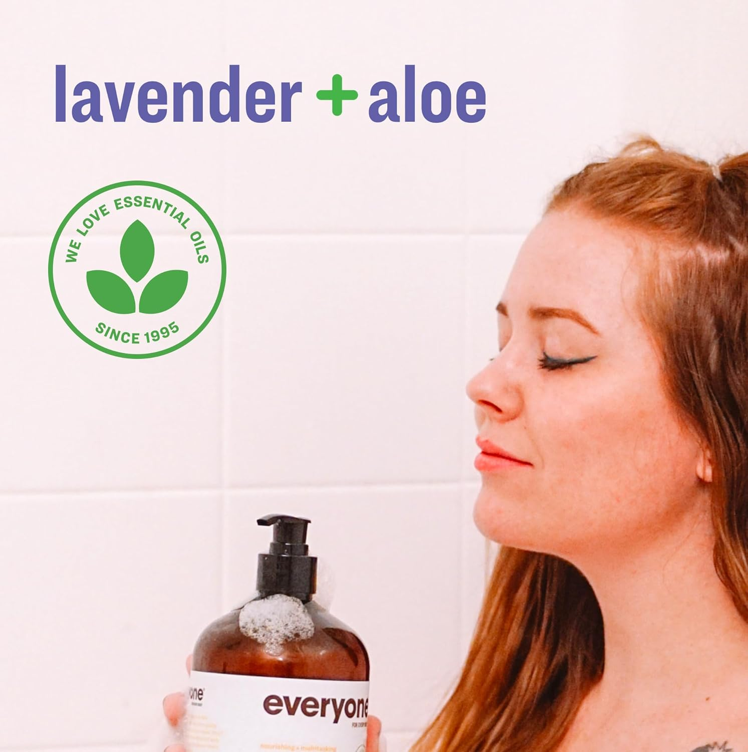 Everyone 3-In-1 Soap, Lavender plus Aloe, 32 Oz, 2 Count
