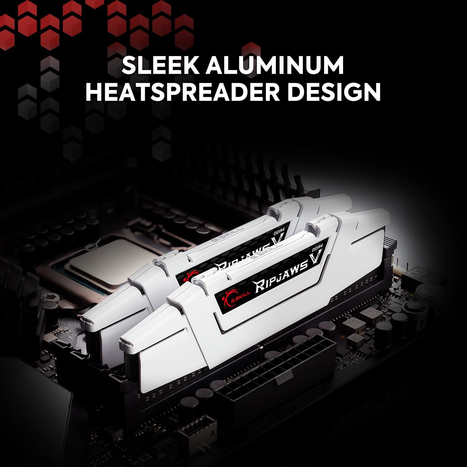 G.Skill Ripjaws V 16GB (2X 8GB) DDR4 3600Mhz CL16 Memory - Black