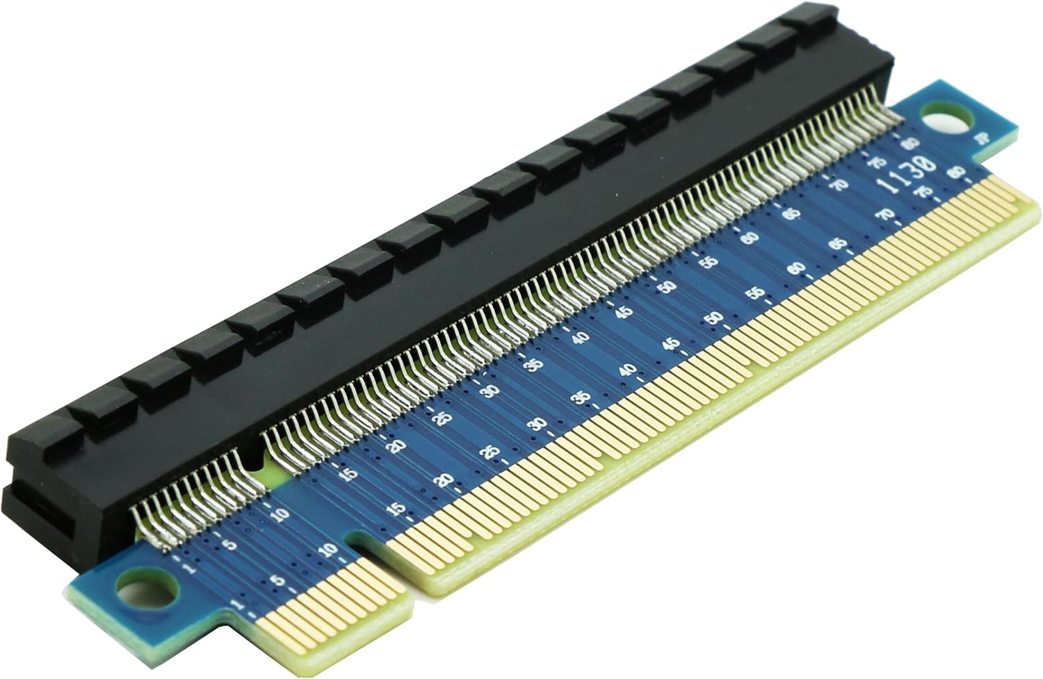 Sintech PCI-E Express X16 Riser Extender Card,Pcie 4.0 Extension 180Degree Cable 5Cms, Compatible with GPU Graphics Card, ST741B5 image number 5