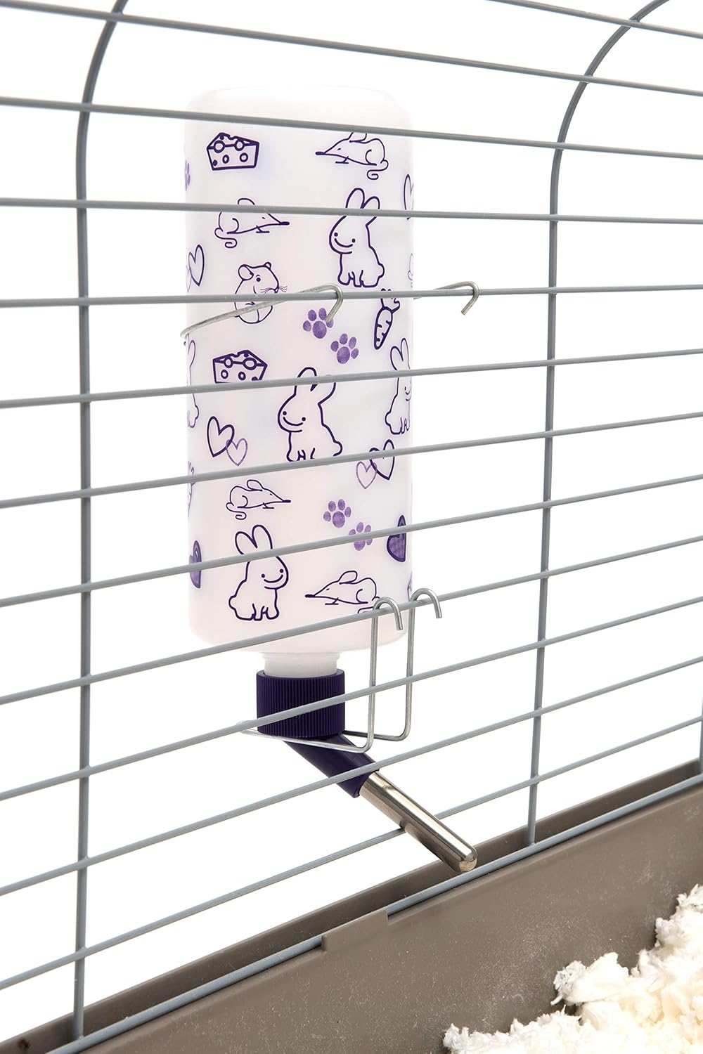 Lixit&reg; Bulk Water Bottles with Display Case for Rabbits, Ferrets, Chinchillas, Rats, Mice, Guinea Pigs', and Other Small Animals - Made in USA (32 Ounce (Pack of 6)) image number 6