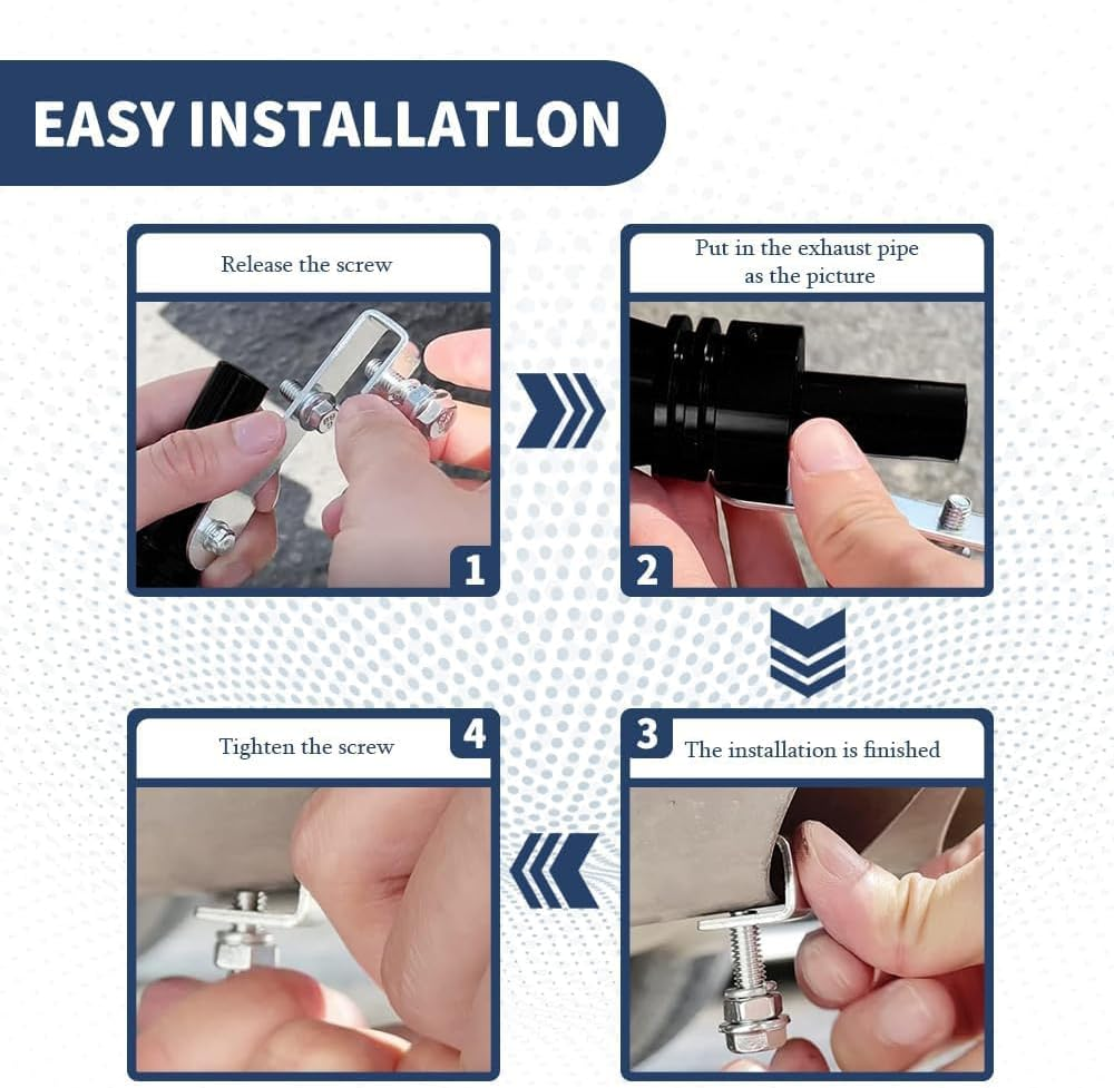 2PCS Turbo Sound Whistle Simulator,Car Turbo Whistle Car,Rustproof Aluminum Alloy Exhaust Whistle Fit for Exhaust Muffler Tailpipe,Universal Turbo Sound Whistle Exhaust Muffler with Cool Turbo Sound image number 1