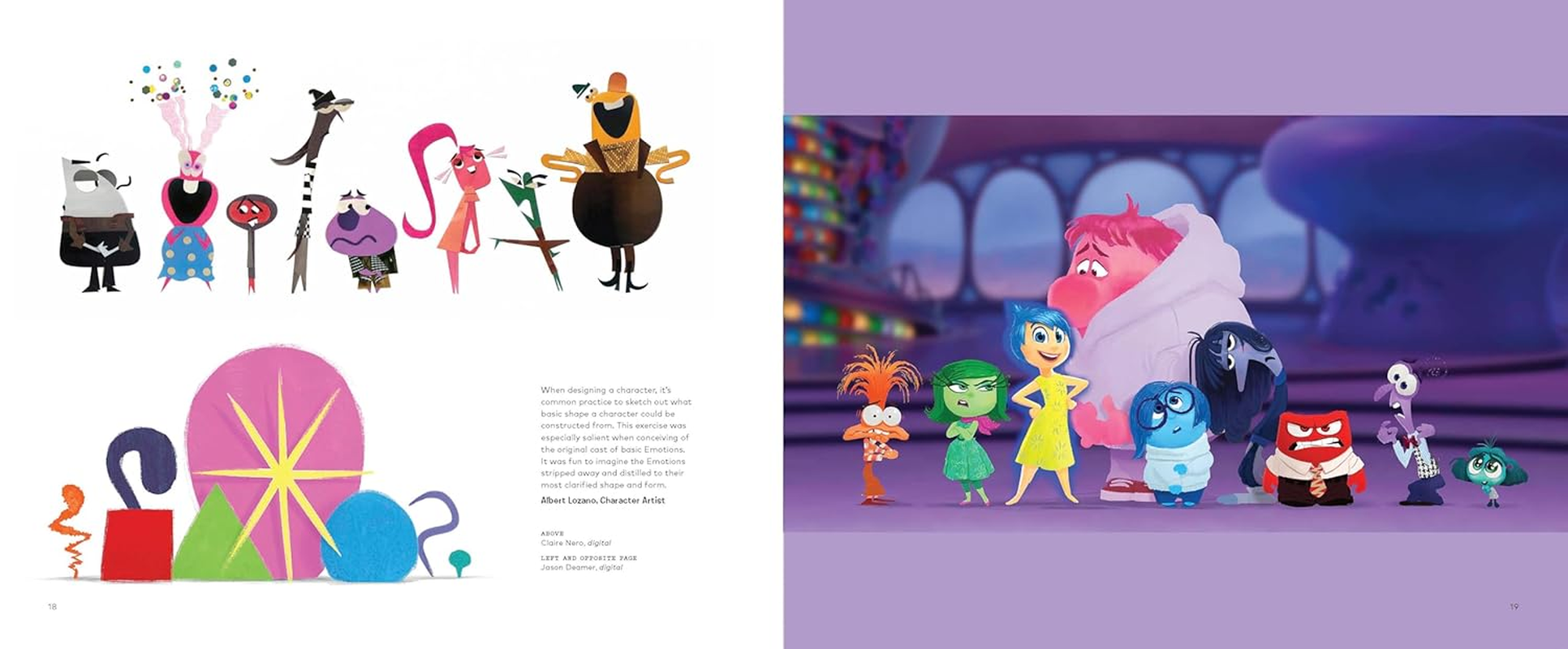 The Disney/Pixar the Art of inside Out 2 image number 1