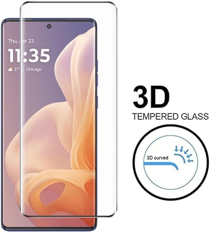 3D Curved Tempered Glass Screen Protector for Oneplus 13 &ndash; Full Adhesive, Edge-To-Edge Coverage, Case-Friendly, HD Clarity, Scratch-Resistant image number 1