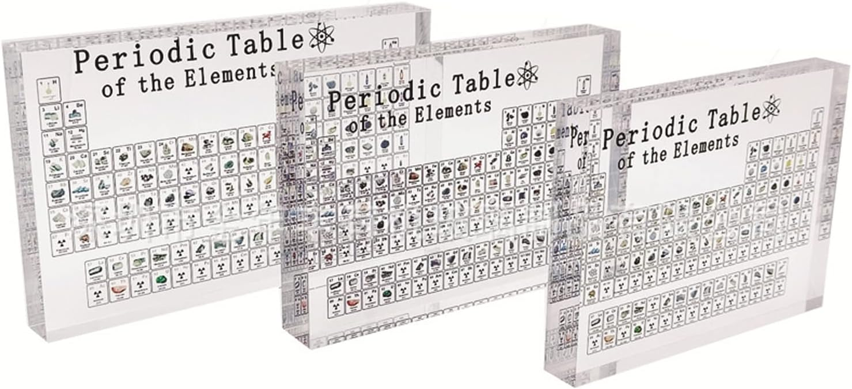 Chemistry Periodic Table Display with Elements Acrylic Chemistry Reference Acrylic Board with Eternal Picture inside Prevent Children from Breaking for Students, Teachers (150 * 114Mm) image number 5