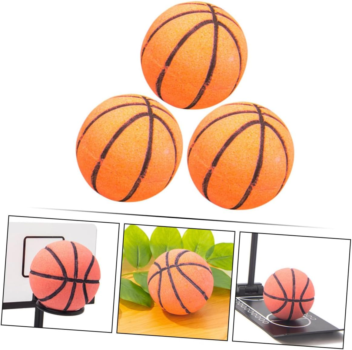 Outanaya 3Pcs Natural Sea Salt Bath Essential Oils Spheres for Moisturizing Exfoliating Skin for Boys and Girls image number 5