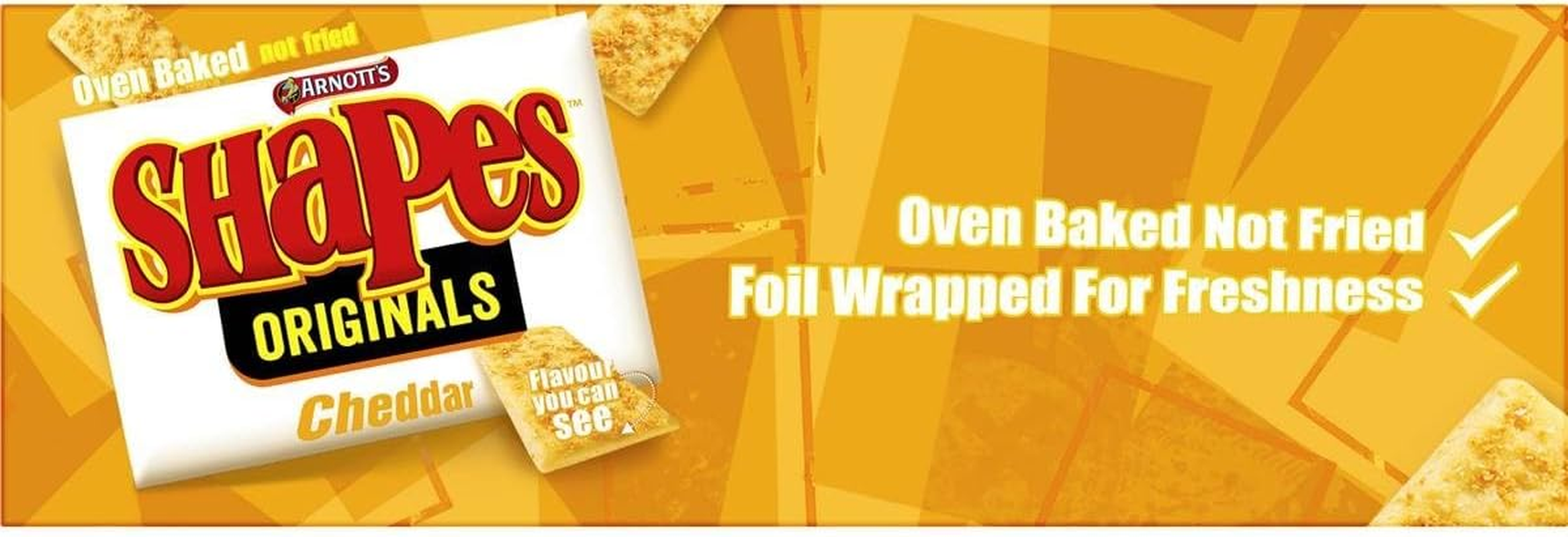 Arnott'S Shapes Original Cheddar Biscuits 175 G image number 6