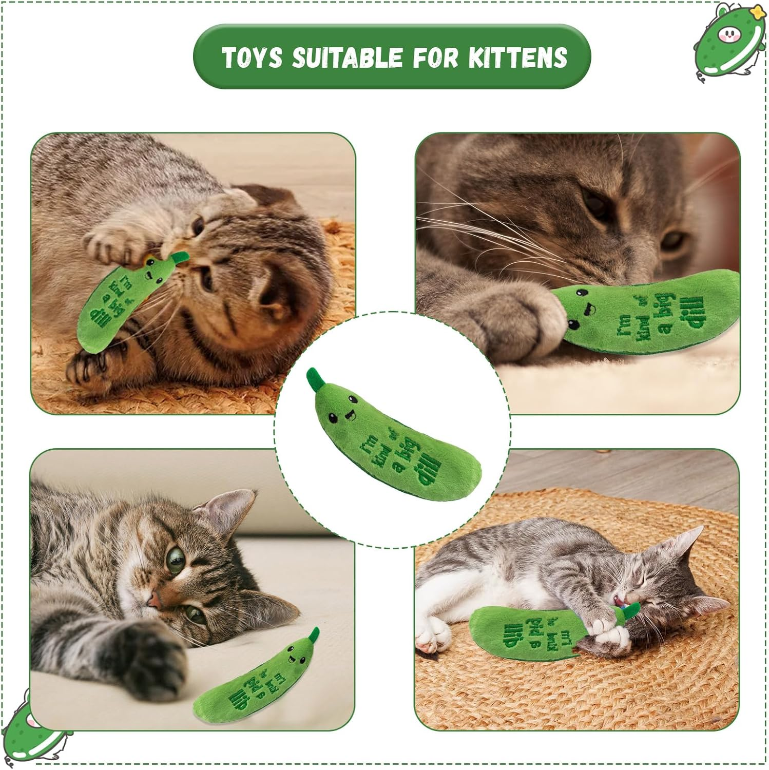 1Pcs Cat Toys,Cat Toy,Catnip,Cat Toys for Indoor Cats,Kitten Toys,Cat Chew Toys for Cat Kitten Kitty image number 4