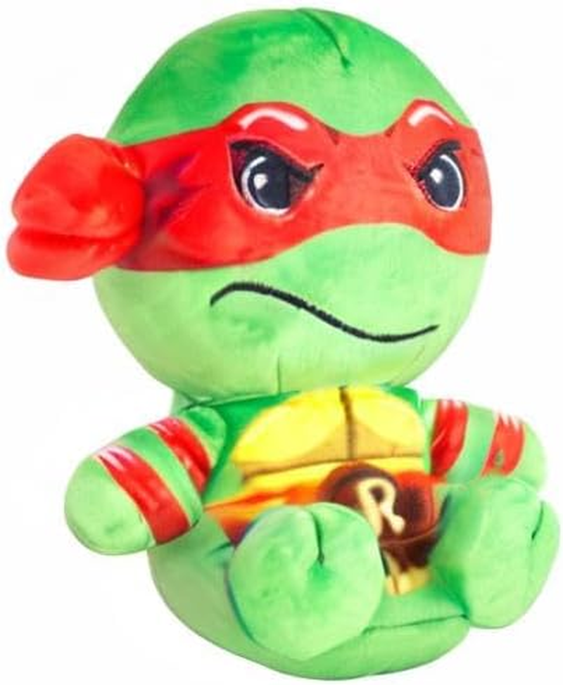 TMNT Raphael Junior Mocchi Mocchi Plush,Green image number 4