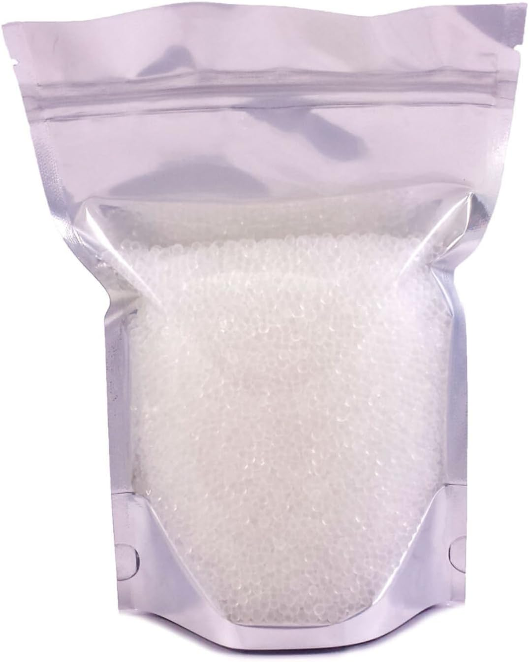 Silica Gel Beads White, 3-5Mm (1.0 KG). Clear Silica Gel Beads Reusable Desiccant Beads Rechargeable Moisture Absorber Silica Gel image number 3