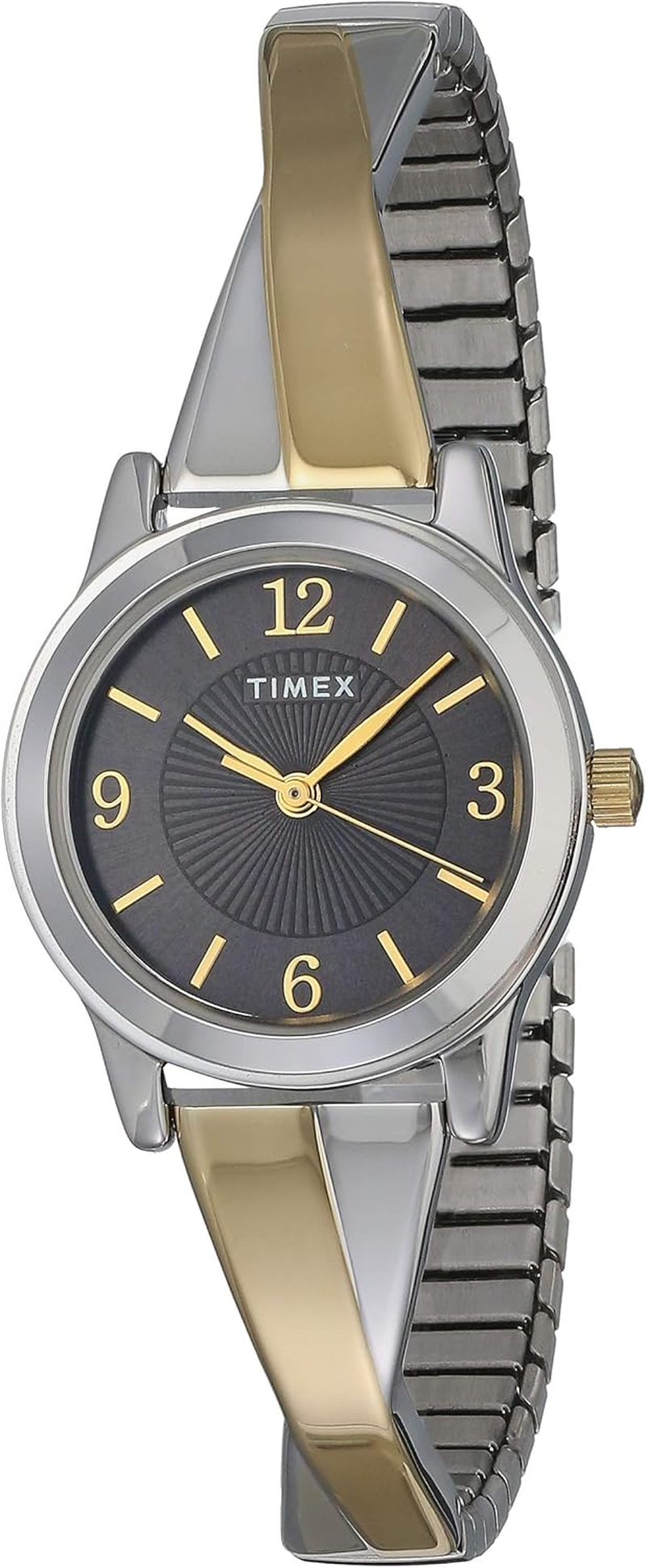Timex Women'S Stretch Bangle Crisscross 25Mm Watch