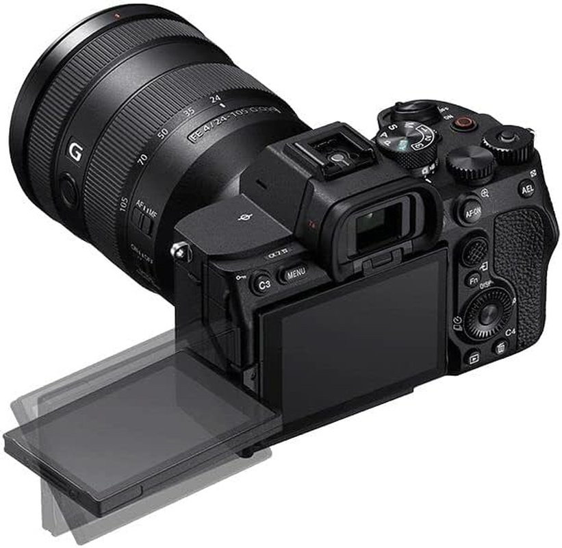 Sony Alpha 7 IV Full-Frame Hybrid Camera (Body Only), ILCE7M4B, Black image number 1