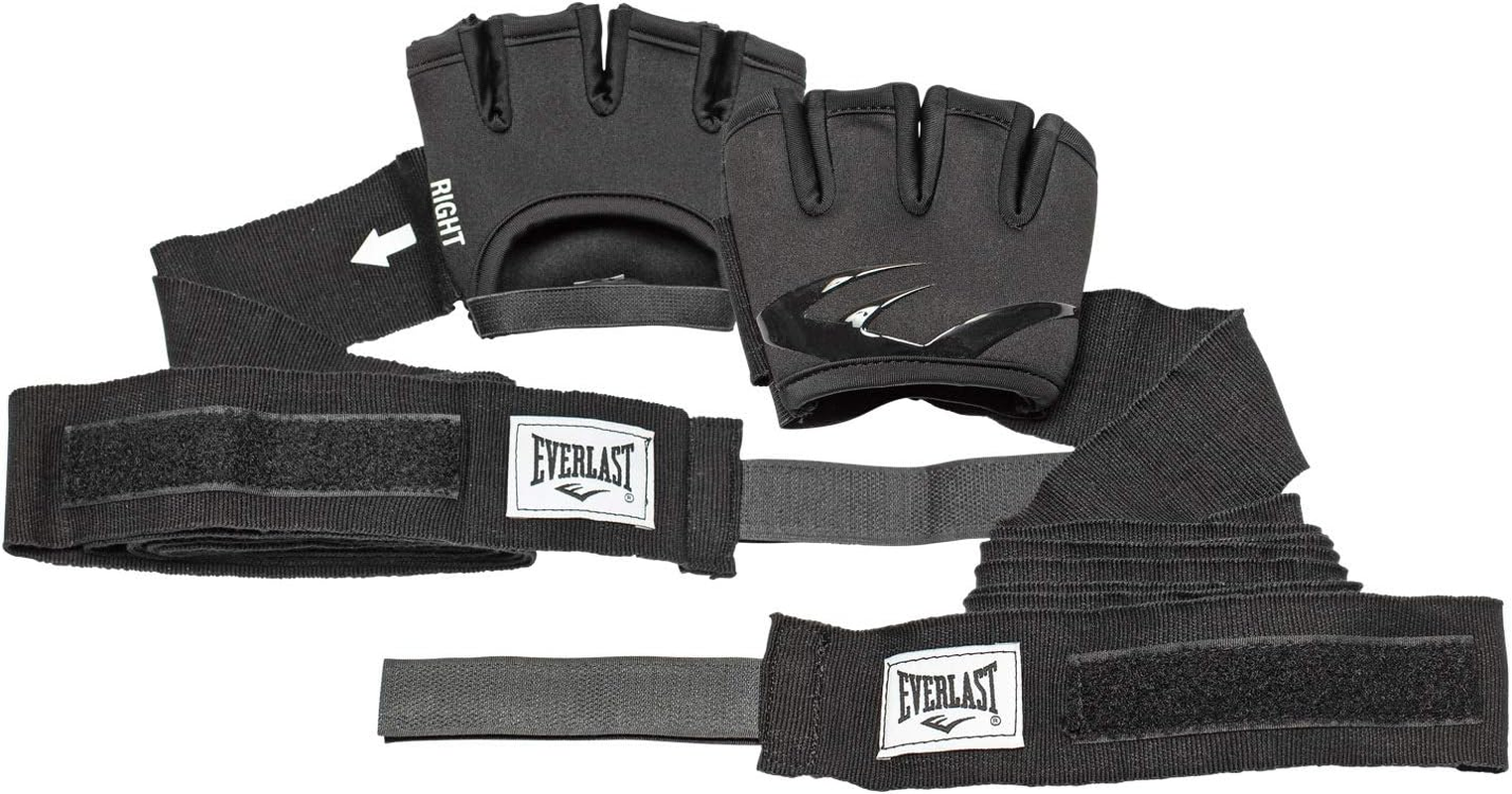 Everlast Evergel Fast Wraps, Black