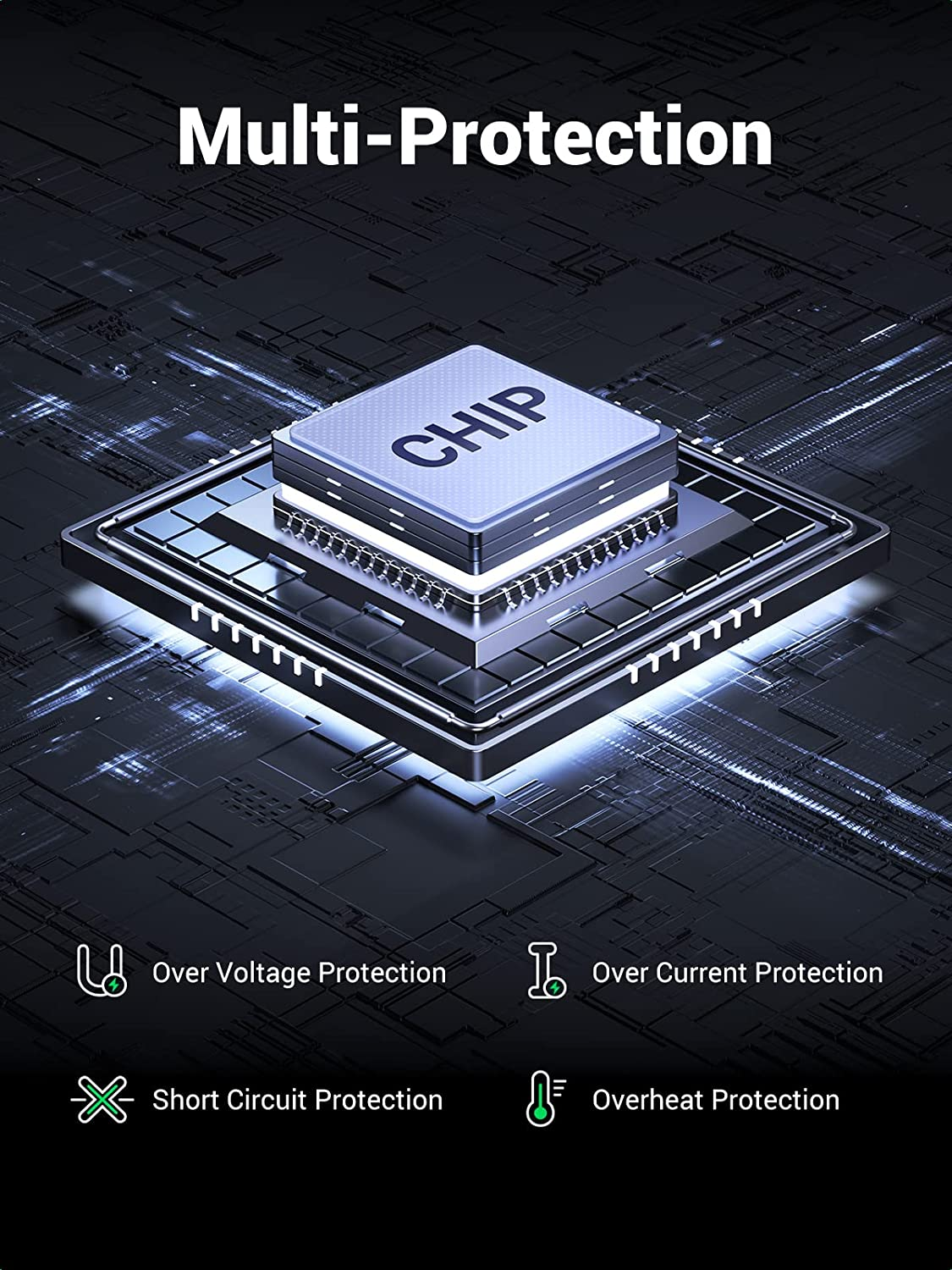 UGREEN 36W Dual USB Car Charger Fast Charging, QC3.0 18W Cigarette Lighter Adapter, Aluminum Alloy, Space Grey, Compatible with Iphone 17/16/15/14/13, Galaxy S25/S24, Pixel 10/9, Ipad image number 5