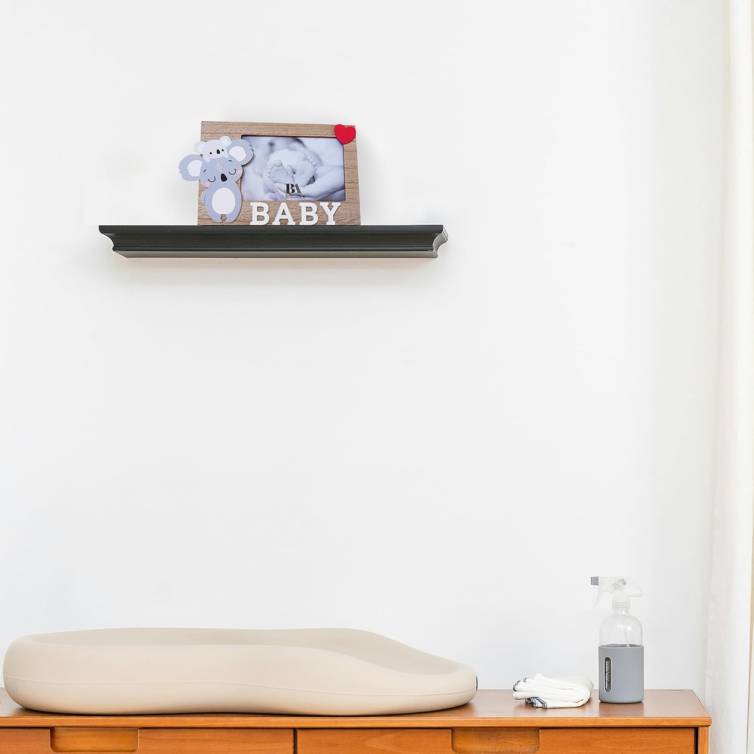 Ballarart CO Baby Photo Frame - Cute Koala Baby Picture Frame, Personalized Newborns Baby Shower Birthday Gift with 4X6" Picture Slot, Nursery Wall Decor image number 5