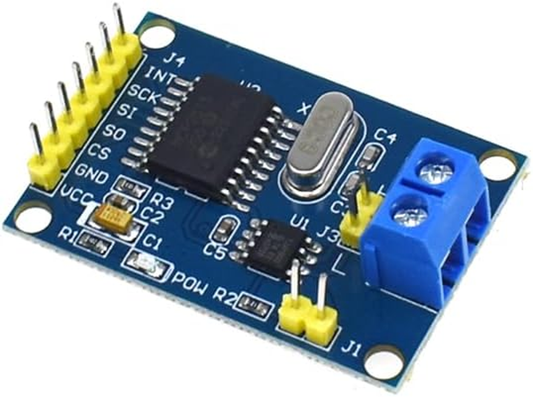 5Pcs MCP2515 CAN Bus Module TJA1050 Receiver SPI Module for Raspberry DIY image number 5