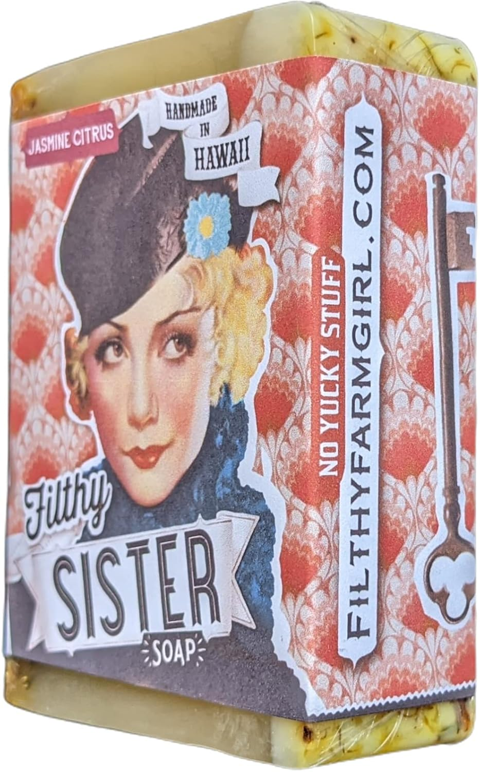 Filthy Farmgirl Handmade Hawaiian Soap (Filthy Sister Jasmie Citrus) image number 2