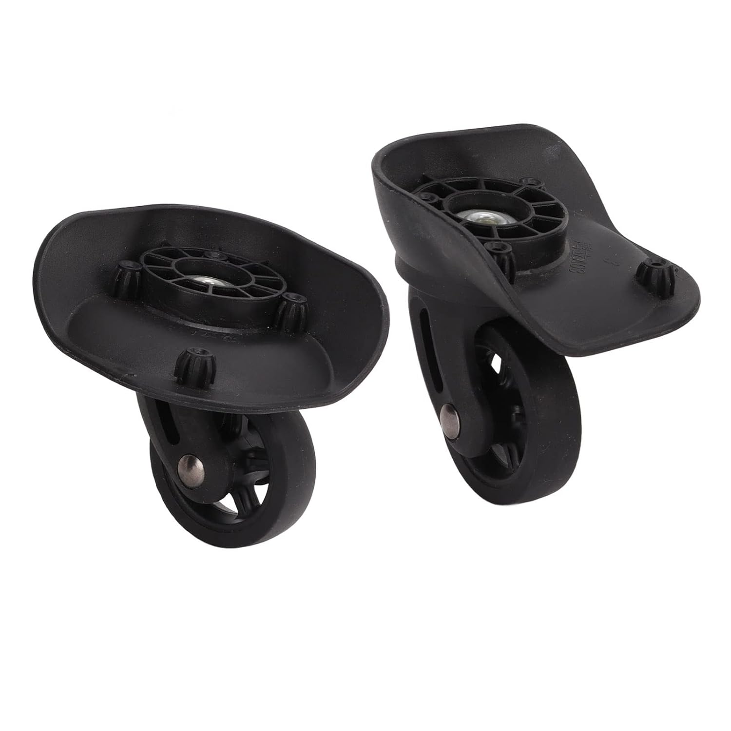 Jaxenor Durable Luggage Casters - Lightweight, Wear Resistant, and Easy to Install for Outdoor Travel image number 1
