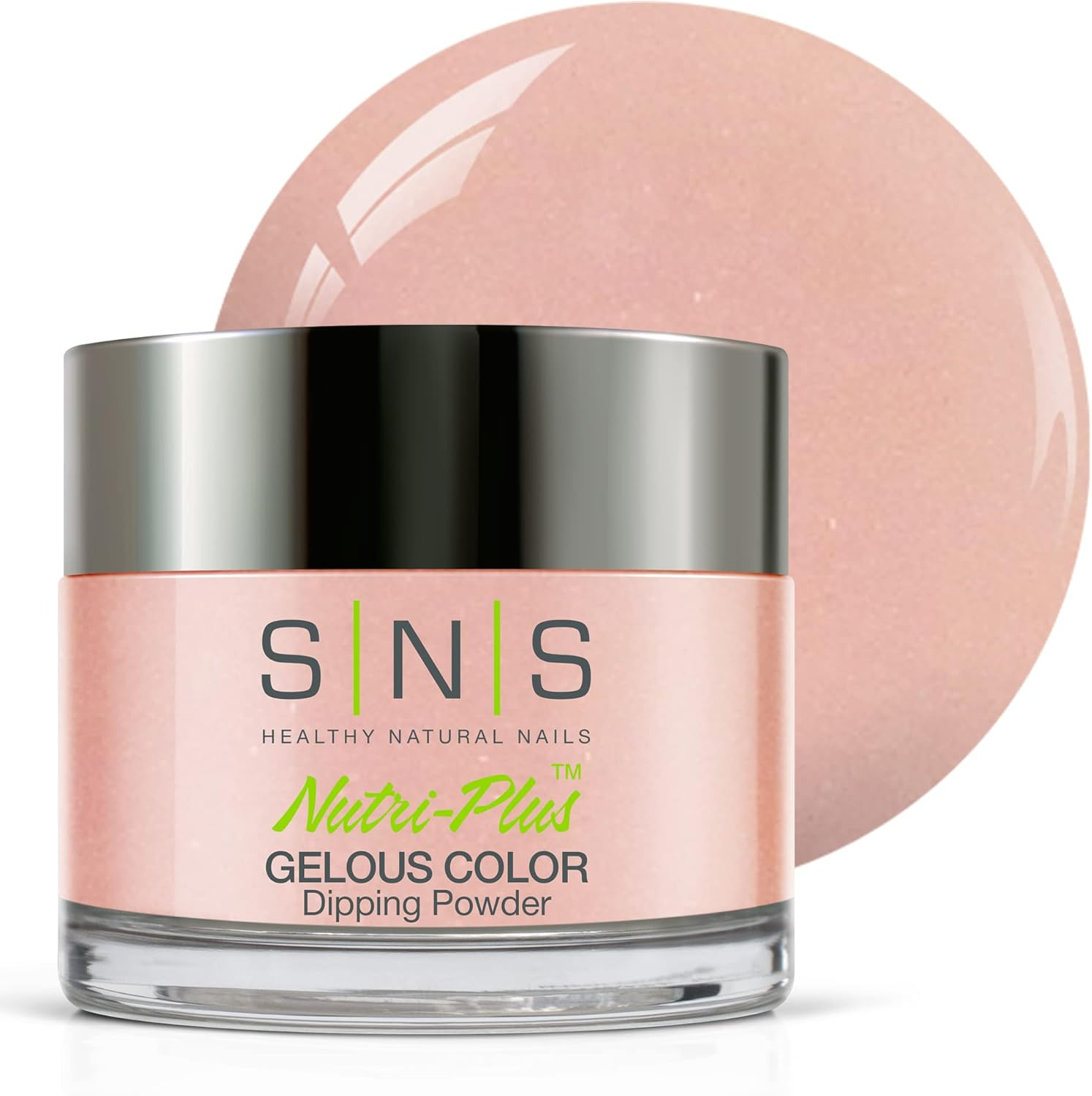 SNS Gelous BM12 Nail Dipping Powder, Happy Zinnia, 28 G