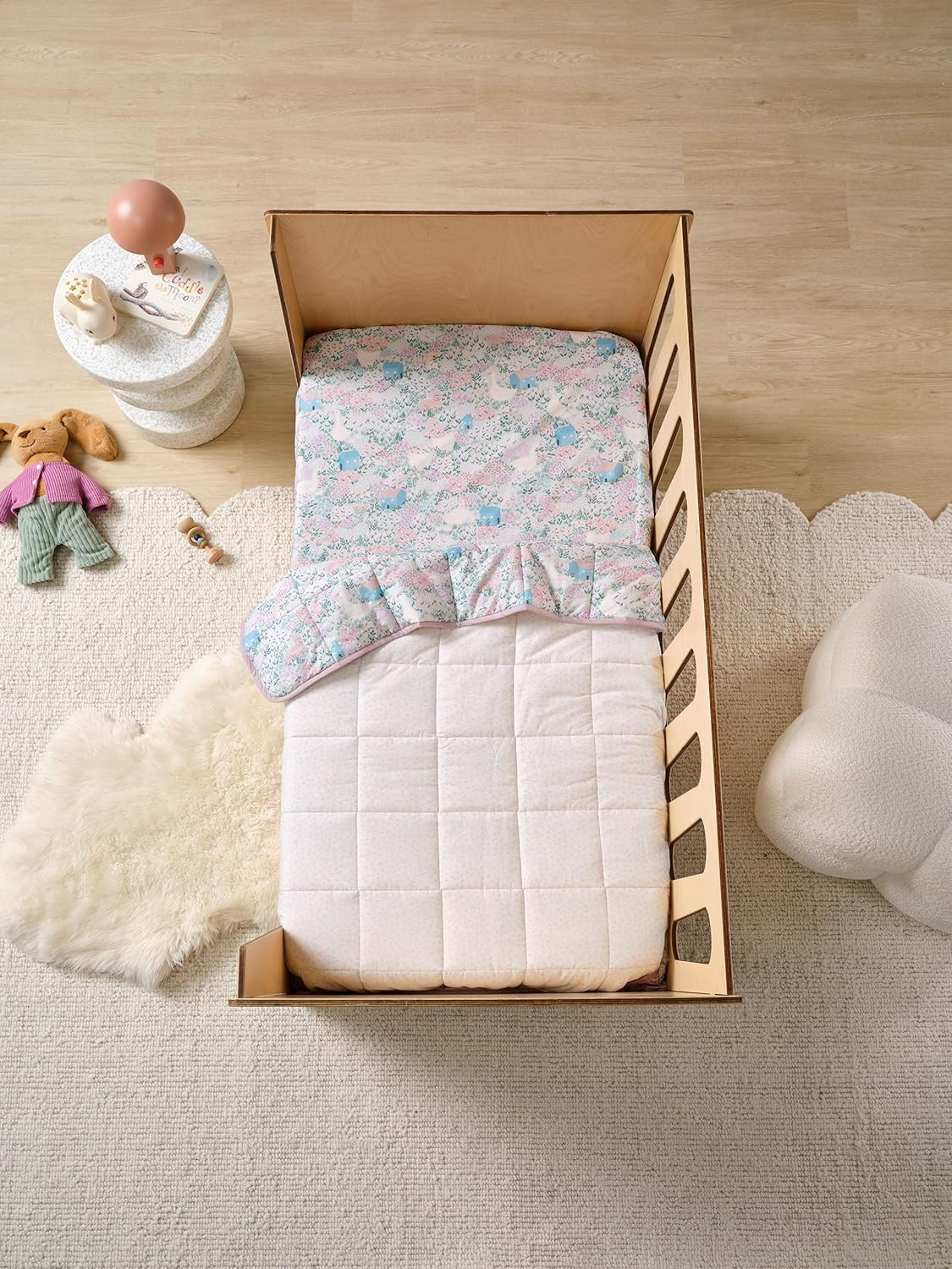 Linen House Kids Lottie Cot Coverlet image number 3