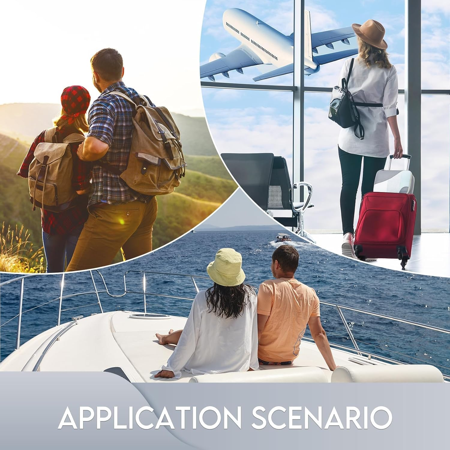 Travel Packing Cubes Set of 6 - Compression Organisers for Luggage & Travel Gear - 3 Sizes L/M/S - Travel Essentials for Men Women - Travel Compression Bags,Travel Accessories ，Grey Storage Cubes