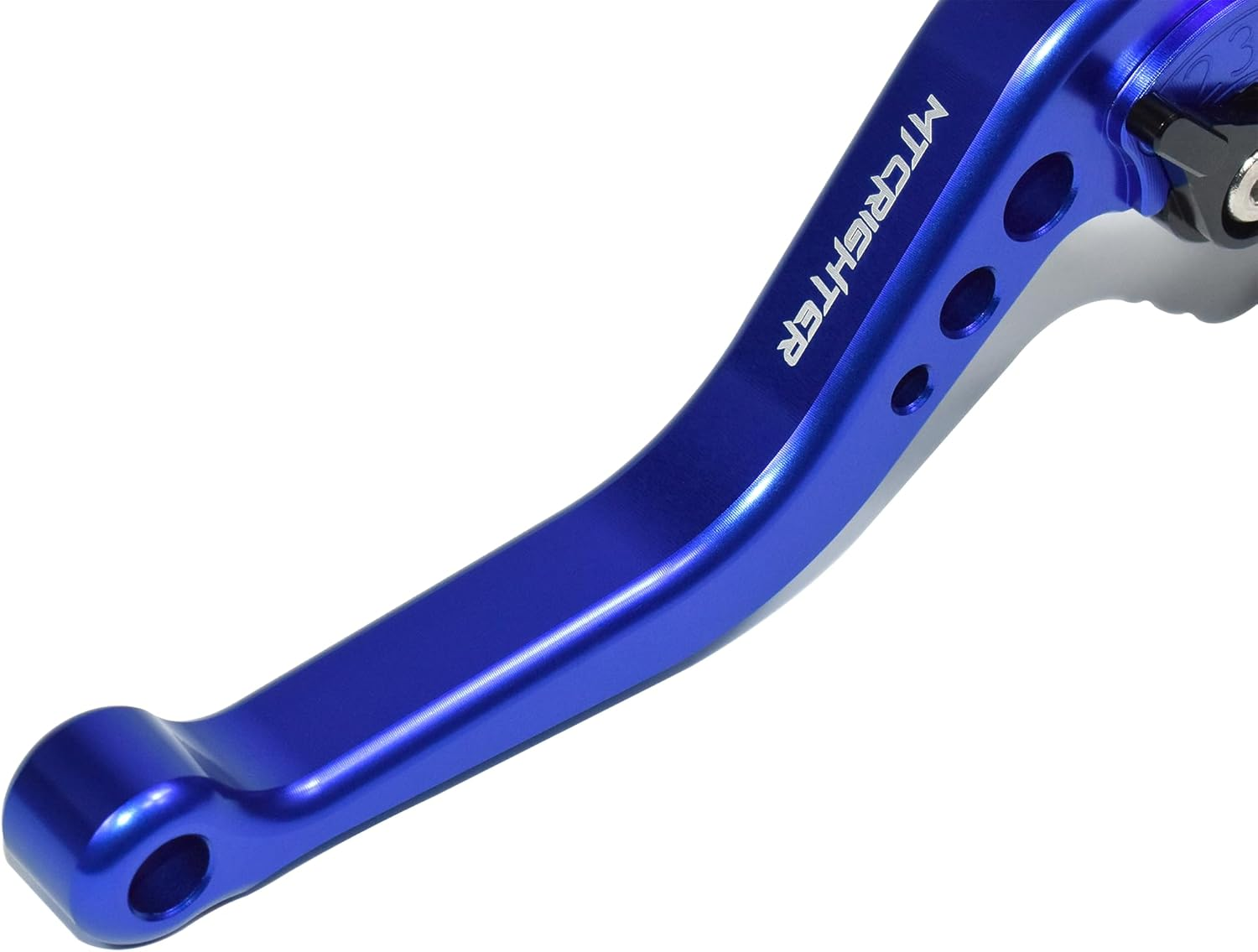 MTCRIGHTER Compatible with Yamaha R3 R25 MT-03 MT-25 2015-2025 Short Brake Lever Clutch Lever, CNC Aluminum Alloy Made (Black) - Blue image number 2