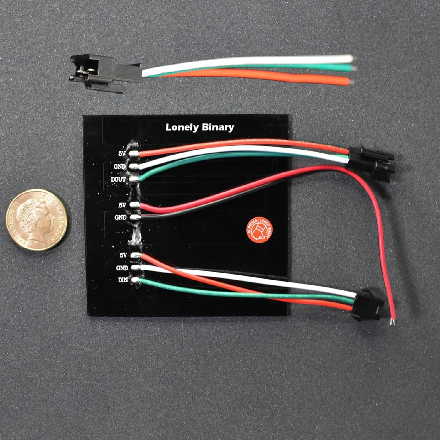 8X8 WS2812B RGB LED Matrix &ndash; 64 Individually Addressable Leds, Programmable Panel for Arduino, ESP32, Raspberry Pi, DIY Lighting Projects (8X8 RGB LED Matrix (64 Pixels)) image number 1