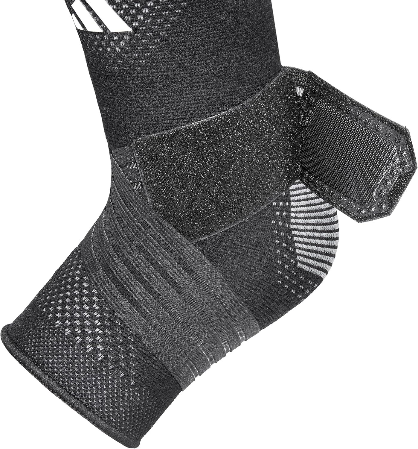 Adidas Aeroready Ankle Support - Ergonomic Compression Sleeve with Side Stabilisers, Silicone Inlays and Sweat-Wicking Material for Secure Fit and Breathable Performance, (Extra Large) image number 5