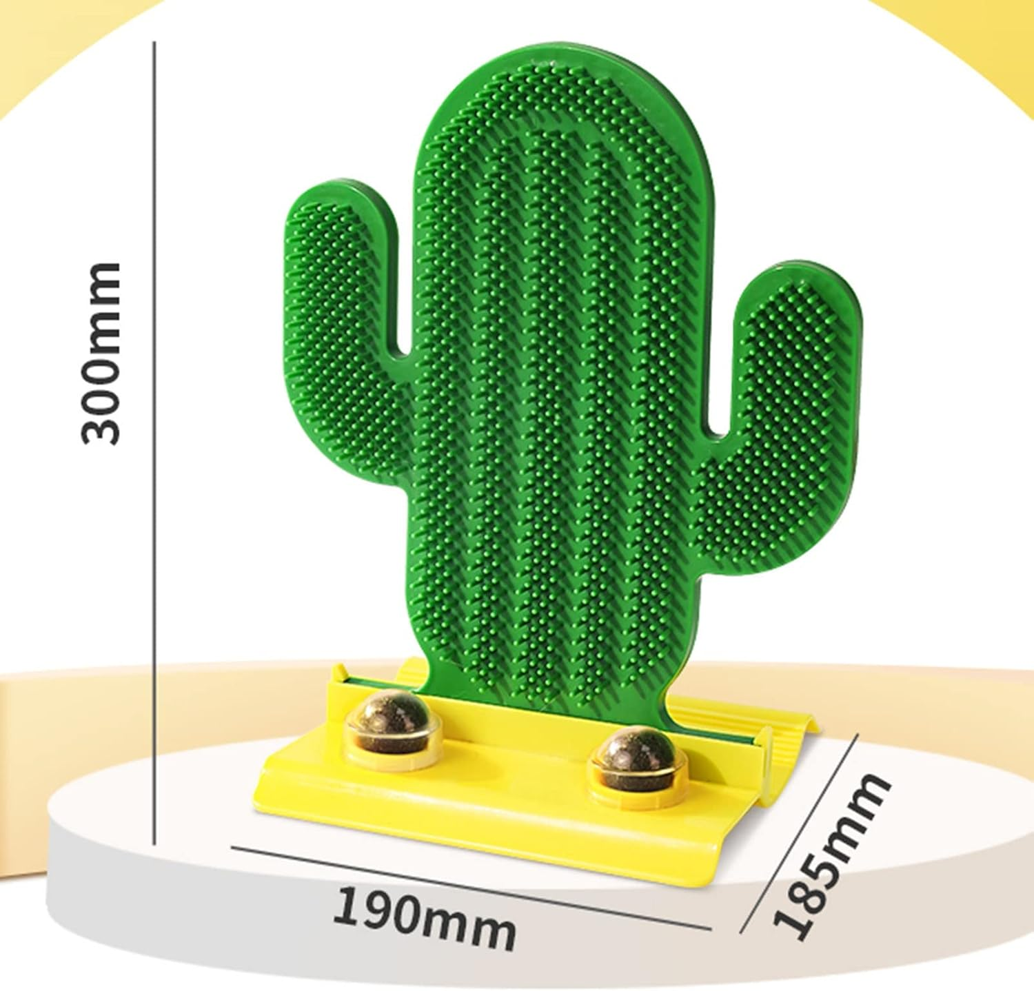 Cat Self Groomer, Cat Toys, Cat Scratcher, Cat Corner Brush, Wall Scratcher Massager for Cat, for Long Short Fur Cats Kitten/372/2034