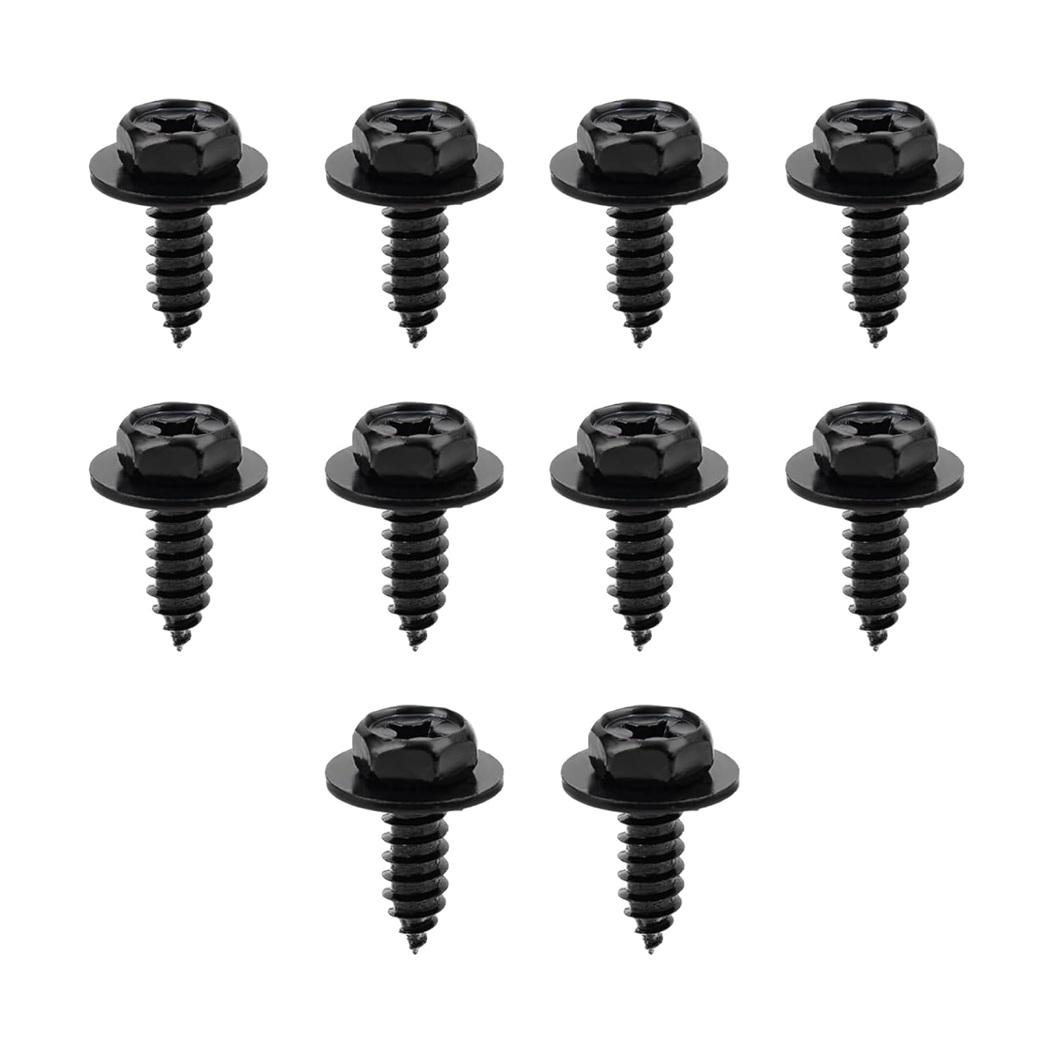 20 PCS Car Fender Liner Screw Bolt, Automotive Bumper Mud Flaps Wheel Wells Screws Bolts 90159-60498 Compatible with Tacoma, Tundra, Highlander, RAV4, Prius, Es300H, GS350