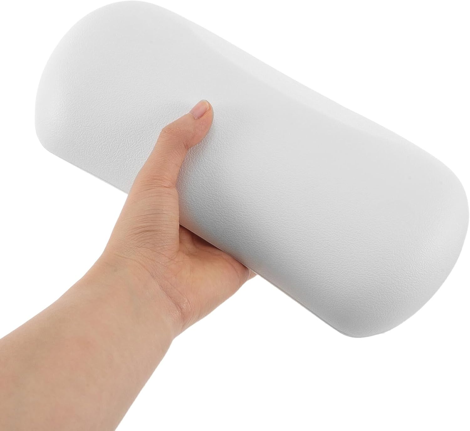 FRCOLOR Ergonomic Silicone Bath Pillow with Non-Slip Suction Cups, Extra Soft Neck and Headrest Cushion for Bathtub Relaxation, Suitable for Women and Men Spa Bath Use image number 5