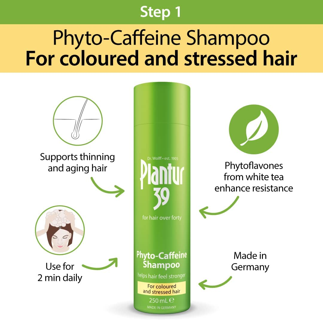 Plantur 39 Signature Growth Package (3 Month Supply Shampoo + Conditioner + Tonic) for Coloured and Stressed Hair image number 6