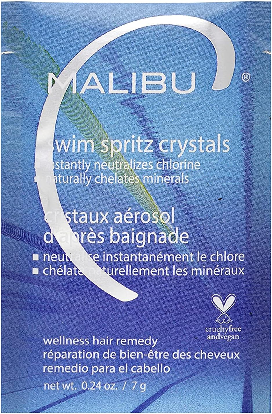 Malibu C Swim Spritz Crystals, 7 G.